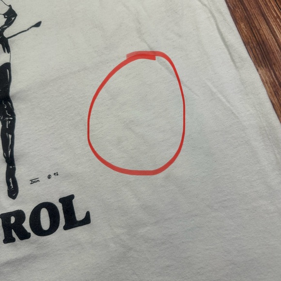 VINTAGE NIGHT PATROL  92’ SINGLE STITCH TSHIRT SIZE LARGE - Picture 12 of 12